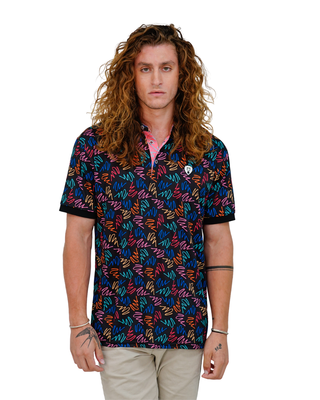 SCRIBBLES MAD GOLF POLO - Mad Chuck™