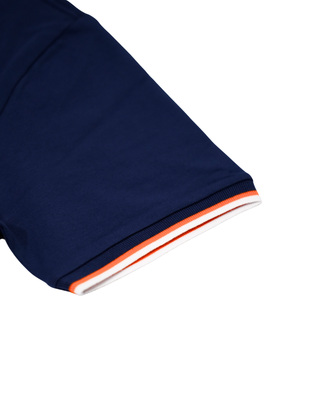 NAVY POLO WITH NEW RUBBER PATCH - Mad Chuck™