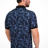 CAMO BLACK GOLF POLO