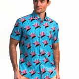 WATER LILLIES PRINT WOVEN