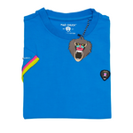 ROYAL CUFF RIBBED CREW NECK WITH NEW RUBBER PATCH - Mad Chuck™