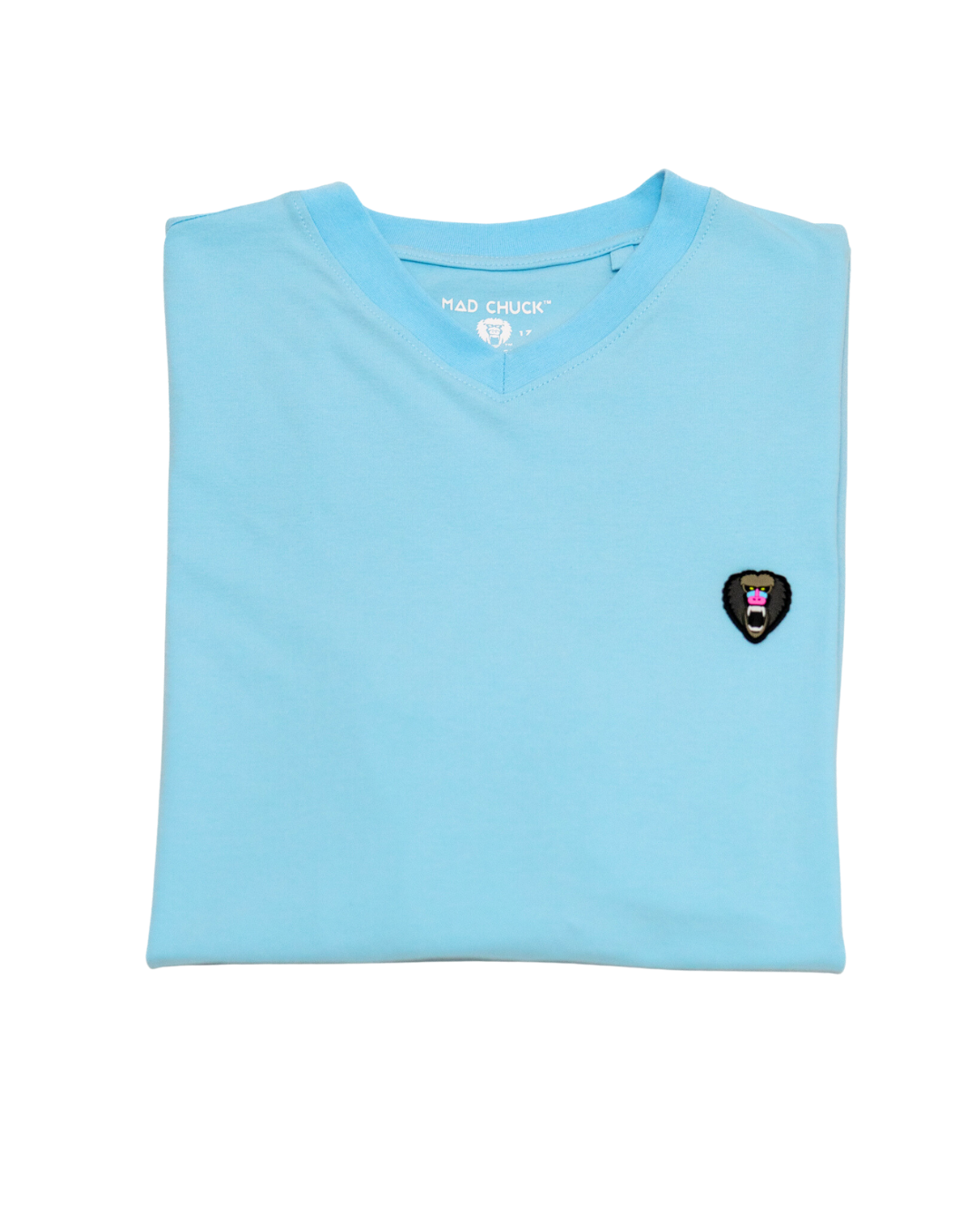 BABY BLUE V NECK - Mad Chuck™
