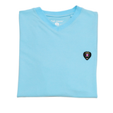 BABY BLUE V NECK - Mad Chuck™
