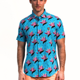 WATER LILLIES PRINT WOVEN