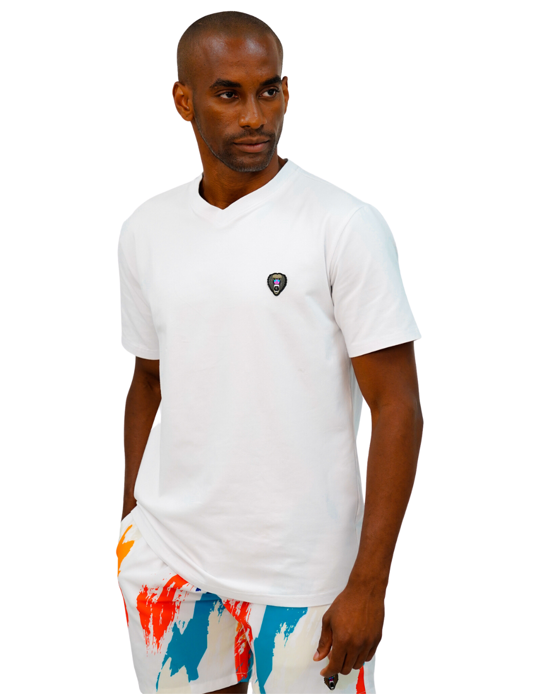 WHITE V NECK - Mad Chuck™