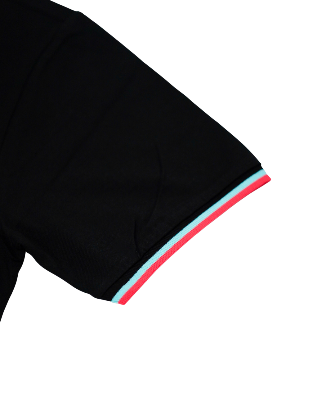 BLACK POLO WITH NEW RUBBER PATCH - Mad Chuck™