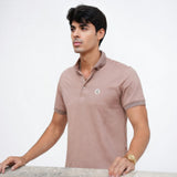 MAD ROSE MEN POLO MOCCA