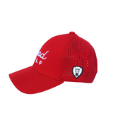 Mad Chuck Red Cap - Side Angle