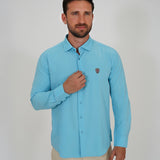 LIGHT BLUE 66 LONG SLEEVE SOLID SHIRT