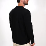 BLACK L/S CREW