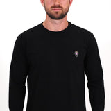 BLACK L/S CREW