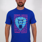 PSYCH TEE PRINT - ROYAL