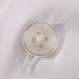 WHITE LONG SLEEVE SOLID SHIRT