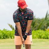 SCRIBBLES MAD GOLF POLO