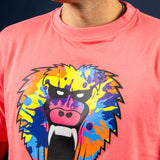 TIE DYE CORAL TEE PRINT