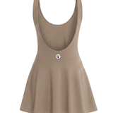 MAD BALLERINA DRESS MOCCA
