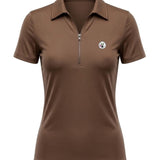 MAD ROSE WOMEN POLO MOCCA