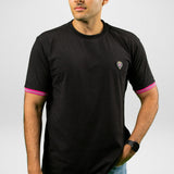 BLACK/PINK 2 TONE CREW