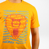 PSYCH TEE PRINT - ORANGE
