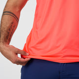 HOT CORAL 10 GOLF POLO