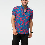 NEON PALMS WOVEN