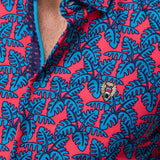 NEON PALMS WOVEN