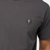 CHARCOAL CREW NECK