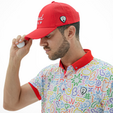 RED MADGOLF CAP