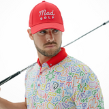 RED MADGOLF CAP