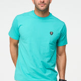 HORIZON BLUE CREW NECK