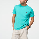 HORIZON BLUE CREW NECK