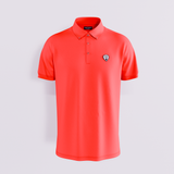 HOT CORAL 10 GOLF POLO