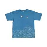 SALGADO MAGA FLOWER TEE MIDNIGHT