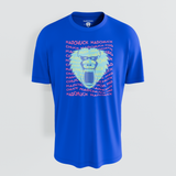 PSYCH TEE PRINT - ROYAL