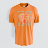 PSYCH TEE PRINT - ORANGE