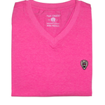 Neon Pink V Neck - Mad Chuck™