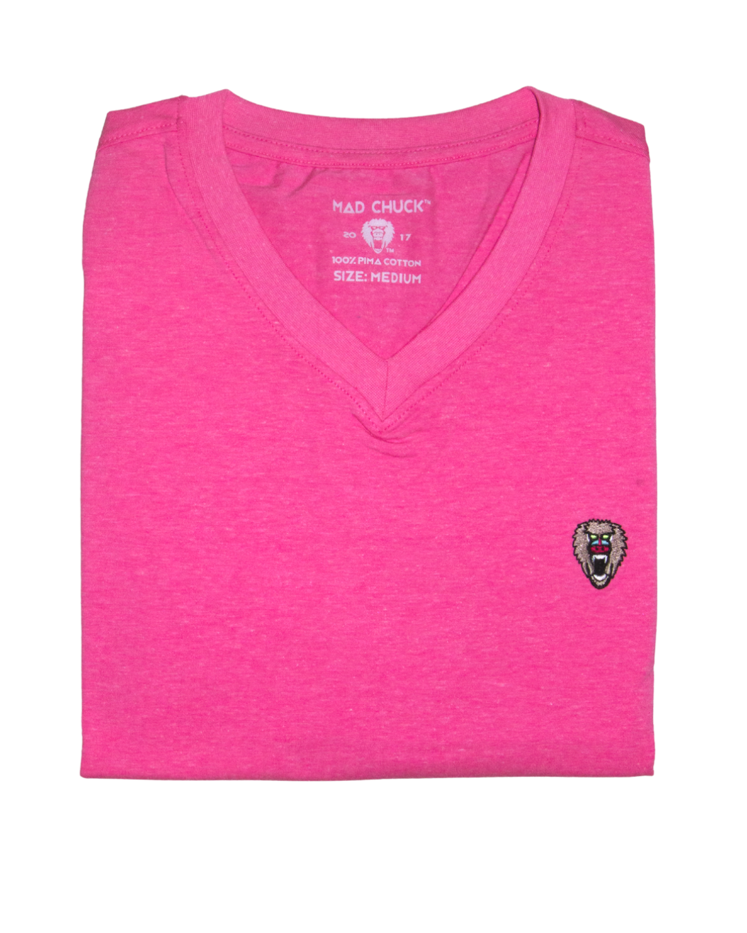 Neon Pink V Neck - Mad Chuck™