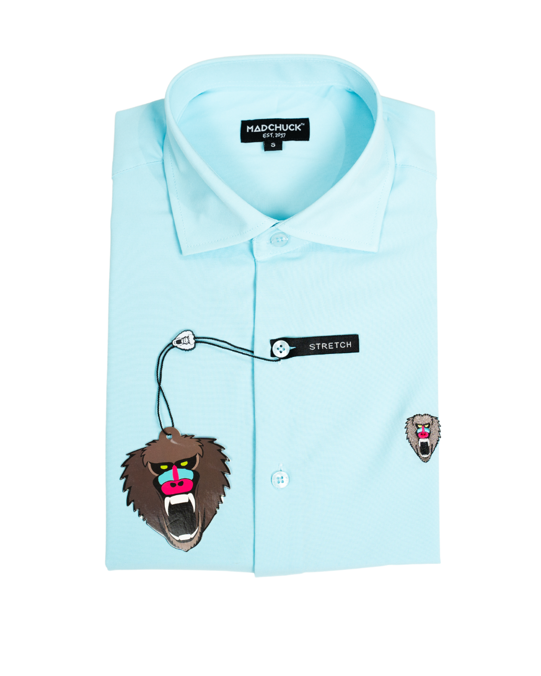 Aqua Solid Woven - Mad Chuck™