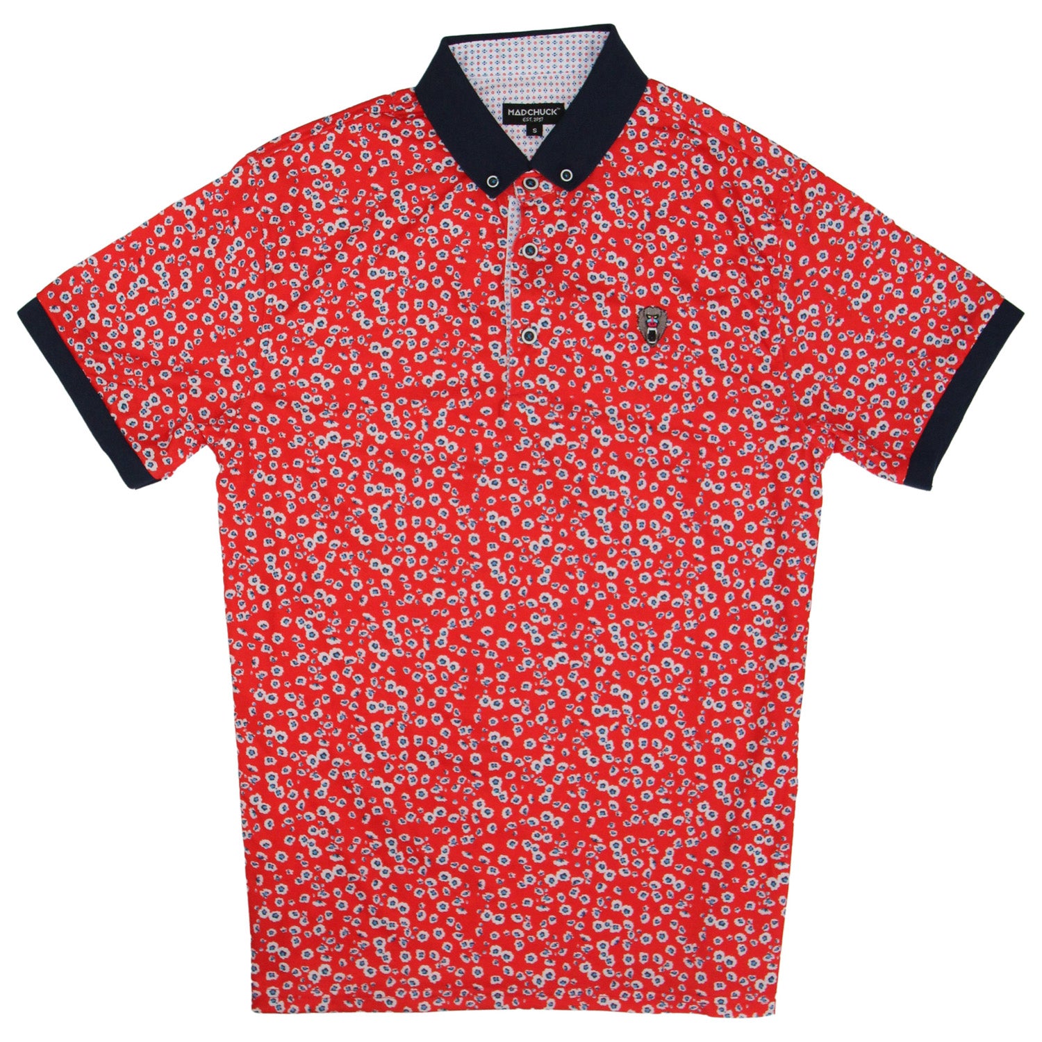 Floral Print Polo - Mad Chuck™